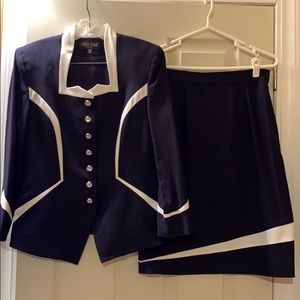 Vintage High Point New York 2 piece skirt suit
